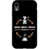 Vita Da Barista Casa Espresso Caffe Filt Custodia per iPhone XR Grind Brew Repeat routine caffè pour over casa