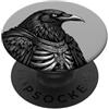 Demonique Tees and Ars Goetia Demon Gift Il re ombra di Malphas Goetica PopSockets PopGrip Adesivo