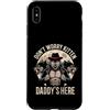 Alpha Wolf Don't Worry Kitten Custodia per iPhone XS Max Non preoccuparti, Kitten Daddy è qui, meme maschile Alpha Wolf