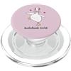 Audiobook Listener Reader Lover Designs Audiobook Girlie Funny Bookish Silly Goose PopSockets PopGrip per MagSafe