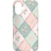 Floral Aesthetic Flower Botanical Gifts Custodia per iPhone 17 Motivo a scacchi pastello Cottagecore Tea Fiori di campo Floreale