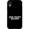 Side Quest Specialist Gamer Gift Custodia per iPhone XR Amante dei videogiochi Umorismo di gioco Divertente Specialista delle missioni
