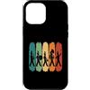 Marching Band Music Gifts Co Custodia per iPhone 12 Pro Max Marching Band Musica Scuola Spirito Retro Vintage Design