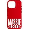 Massie 2028 Election Vote Apparel Custodia per iPhone 16 Pro Massie 2028 Election Thomas Massie For President