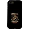 Voxel Patriot Co Custodia per iPhone SE (2020) / 7/8 Liberta di Sognare Aquila 250 Anni Tee
