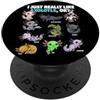 Axolotl Breeds Animal Cute Axolotls Dona Mi piace molto Axolotls Ok Animal Lover Cute Axolotl PopSockets PopGrip Adesivo