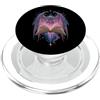 Moonlit Romantasy Reads Romantasy Dragon Reader con design a fantasia magica PopSockets PopGrip per MagSafe