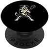 Funny Aussie Lax Player Dog Designs Australian Shepherd Lacrosse Sport Vintage Dog Lover PopSockets PopGrip Adesivo