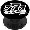 Betting On A Winning Cruise - Fun Vacati Gioco d'azzardo al casinò Vinci la mia prossima crociera 777 Vincitore del jackpot PopSockets PopGrip Adesivo