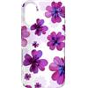 Floral Aesthetic Flower Botanical Gifts Custodia per iPhone 17 Fiori Viola Lavanda Fiori Floreali Lilla