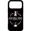 Vita Da Barista Casa Espresso Caffe Filt Custodia per iPhone 17 Pro Max Grind Brew Repeat routine caffè pour over casa