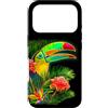Jungle Wildlife Custodia per iPhone 17 Pro Tucano nella giungla tropicale