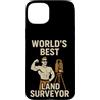 Land Surveying Equipment Custodia per iPhone 15 Plus Miglior geometra al mondo