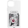 Grandio Design Funny Pop Art Gifts Custodia per iPhone 15 Plus It's Way Too Peopley Fuori Umoristico Vintage Pop Art Girl