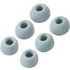 Generic 6 gommini in silicone per Redmi Buds 6 Pro, morbidi cuscinetti di ricambio per auricolari S/M/L, comodi cuscinetti per Redmi Buds 5 Pro, vestibilità sicura, resistenti al sudore, accessori lavabili