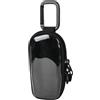 sodeber Sacchetti portatili per dispositivi NWE394 MP3 custodia con alta trasparenza anteriore e clip in metallo facile