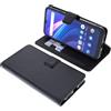 foto-kontor Custodia a libro compatibile con Cubot P80 cover di colore nero