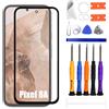 VUXYIT Compatibile con Google Pixel 8A Display Vetro Frontale di Riparazione Set + OCA (No LCD Screen and Touch Digitizer)