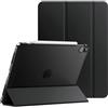 JETech Custodia per iPad Air 11 Pollici M4/M3/M2 (2026/2025/2024), iPad Air 5 (10,9-Pollici, Modello 2022, 5a Generazione), Cover con Auto Svegliati/Sonno (Nero)