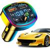 Generisch Trasmettitore FM - ABS | Ricevitore per auto | Trasmissione vocale | Dispositivo audio senza fili per auto, streaming musicale, telefonate, ricarica USB, sicurezza di guida, Roadtri