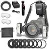 Godox MF-T76 C Flash Macro Twin TTL per Fotocamere Canon, 76Ws GN22,4 con HSS, Ricarica 1,2 s, 550 Lampi a Piena Potenza, Doppie Teste Regolabili 0°-150°, Sistema X 2,4 GHz