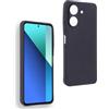 REY Cover in Gel TPU Nera per XIAOMI REDMI 13C 4G - Poco C65 4G, Ultra Sottile 0,33 mm, Morbido Flessibile, Custodia Silicone