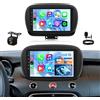 GOHHDL 6G+128G 8Core GOHHDL Android 15 Autoradio per FIAT 500X 2014-2020 con Carplay Android Auto, 9 Pollici Touch Screen con Bluetooth GPS Navi WiFi FM/RDS HIFI EQ DSP SWC Telecamera+MIC, per FIAT 500X