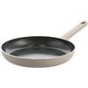 GreenChef Tones Padella con Rivestimento Ceramico Antiaderente, 28 cm, Compatibile Induzione, Senza PFAS, Adatta Forno 200 °C, Lavabile Lavastoviglie, Tortora