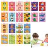 Genérico Gioco di incontrare coppie, carte educative con differenze per bambini piccoli, giocattoli educativi per lo sviluppo dei bambini e gioco di osservazione dei bambini