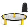 Probuk Set Roundnet Completo con 3 Palline, Rete, Pompa e Borsa da Trasporto, ball Spike Set Gioco da Spiaggia e Giardino, Mini Volley Outdoor per 2-6 Giocatori, Giochi da Spiaggia per Parco,Prato e Cortile