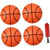 LRXIYODE Giocattolo da Basket Gonfiabile per Ragazzo Ragazza in Pvc Leggero Tatto Confortevole e Design Antiscivolo, Set Creativo per Giochi All'aperto al Chiuso Colore Casuale
