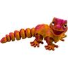 Generic Scultura stampata tricolore - Creatura Rettile Oggetto antistress da ufficio e interni | Ideale per sala giochi ufficio, bambini collezionisti, divertente accessorio decorativo.