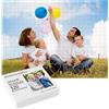toyofmine Puzzle Personalizzato con Foto 45x45cm - 520 Pezzi - HD Print - Idea Regalo per Anniversario, Compleanno, Natale e San Valentino