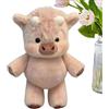 JIEBWCHA Peluche di cinghiale selvatico, 45 cm, peluche di vitello che corre, adorabile bambola da collezione di pecora morbida e adorabile, per bambini