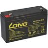 WSB Batteria compatibile 3-FM-10 20HR 3 FM 10 3FM10 6 V 12 Ah AGM piombo come 9 Ah, 9,5 Ah, 10 Ah Kung Long