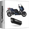 MOTOTOPGUN mivv scarico racing nocat mover inox nero compatibile con yamaha xmax x-max 400 2017 2018 2019 2020 mototopgun
