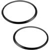 TUCKBOLD Cornice Fari Anteriori per Mini Cooper 2014-2024 No.51137300631/51137300632 Cornice Fari Anteriori Sinistra Destra Copertura Fari Argento 1 Coppia