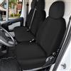 JUDANNA Coprisedili auto anteriori per 2006-2025 FIAT Ducato Citroen Jumper- 2+1 Copri Sedile Coprisedile Auto Coprisedili Anteriori, nero