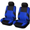 NBVGFGDF Coprisedili Auto, per Suzuki S-Cross 2024 2025 Traspirante Impermeabile Pelle Coprisedili Auto Anteriore Fianchi Elasticizzati Compatibile con Airbag,B