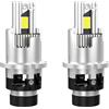 JT2D Fari LED for auto D2S/D2R D4S/D4R con attacco diretto LED 6000K Plug and Play Luci LED ad alta potenza e alta luminosità 2 pezzi(D2S)