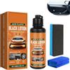 Generic 2026 New Auto Plastic Restorer Kit-100ml Plastic Restorer for Cars, Auto Plastic Black Lotion, Car Interior Exterior Cleaner with Sponges, Instant Shine & Long-Lasting Protection (1pcs)