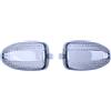 aVDB-moto Coppia Vetro Frecce Anteriore compatibile con BMW R1100GS R 1100GS 1993-99, R850C / R1200C 1997-01, R850GS R 850GS 1996-01, R850R R 850R 2002-09, R850R R850 R 1994-01 (Fumè)