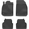 MOTOS Tappetini in gomma per auto adatto per Saab 9-3 II 2002-2011 Migliorate il vostro comfort di viaggio con il tappetino antiscivolo per auto No.77