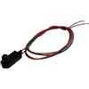 YFQAZXSW Esterno Sensore di temperatura ambiente esterno Sotto lo specchio della porta adatto for Fiat 500 500X 500L for Punto 05-18 Sensore di temperatura