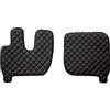 F-CORE Tappetini (autista + passeggero) camion compatibile per IVECO STRALIS 01.02-12.12 ACTIVE SPACE NERO/ROSSO