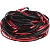 INFINAUTO Protezione Graffi Portiera A U, 1 Pezzo, PVC, Cromato Rosso | Lunghezza 39.37ft, Larghezza 7.5mm, Per Auto, Camion, Pickup, Ignifugo, Resistente Usura, Impermeabile, Facile Installazione