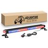 RIGIDON Barra Lampeggianti Led, 26 Pollici 67 cm 54 LED, Rosso/Blu
