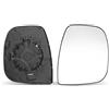 TTCR-II 1PC Compatibile con Vetro Specchio Citroen Berlingo/Peugeot Partner 2012-2023, Opel Vivaro C/Combo E Zafira D/Life 2019-2023, Jumpy 3 Specchietto Retrovisore Riscaldato-Destra