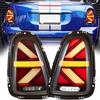 VLAND LED Fari posteriori per Mini Cooper R56 R57 R58 R59 2007-2013 Luci posteriori Gruppo con indicatori di direzione sequenziali e luci di benvenuto