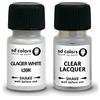 SD COLORS GLACIER WHITE LS9R LS9R 2Y S9R nuovo kit di riparazione penna per ritocchi 15 ML di colore pennello per scheggiature graffi (vernice e laccetto)
